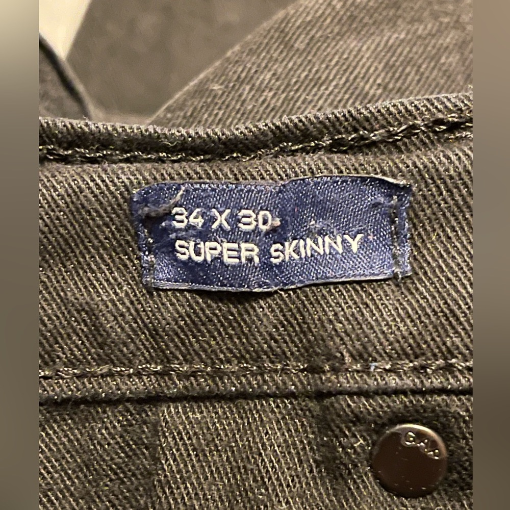 Gap Denim Jeans Super Skinny 34/30 (with flaw) - Picture 5 of 6